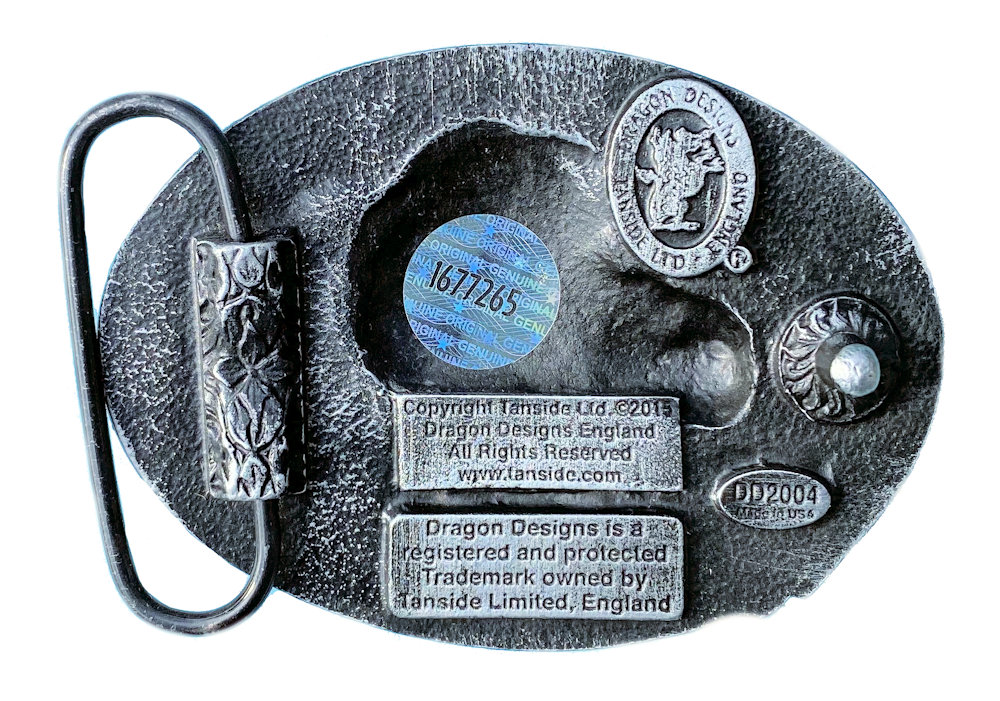 Dog - Pheasant Belt Buckle